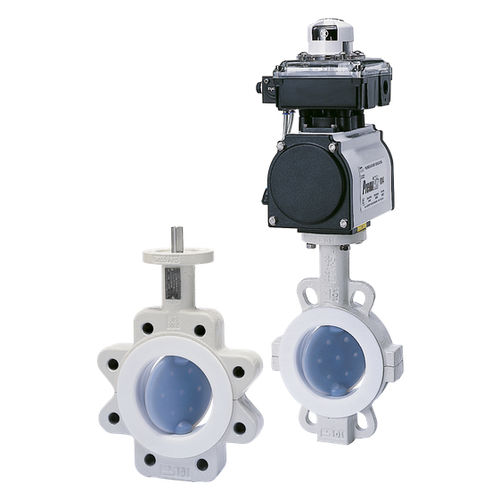 Absperrklappe - NeoSeal - Pentair Valves & Controls - pneumatisch gesteuert / Absperr / für Chemikalien