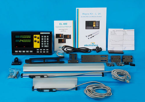 Messkoffer für Drehbank - EL400 - MG232 - Electronica Mechatronic Systems (I) Pvt Ltd - mit Digitalanzeige