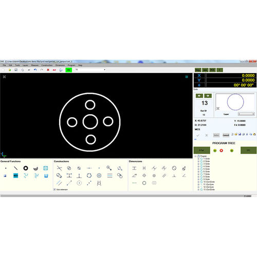 Software zur mechanischen Analyse - CMS 2000 - Electronica Mechatronic Systems (I) Pvt Ltd - Dimensionsmessungsanalyse﻿ / Messtechnik / für komplexe Formen