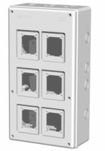 Wandmontiertes Elektrogehäuse - INDUBOX Series - Portalamparas y Accesorios SOLERA S.A. - Stahl / wasserdicht / für Verteiler