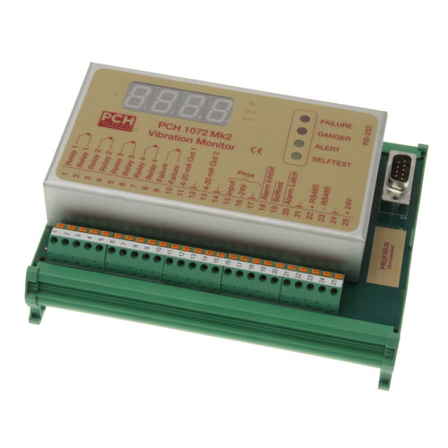 Zustandsüberwachungssystem - PCH 1072 Mk2 - PCH Engineering A/S - Temperatur / Schwingung / Mess