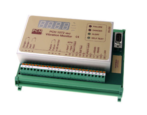 Zustandsüberwachungssystem - PCH 1072 Mk2 - PCH Engineering A/S - Drehzahl / Schwingung / Verschleiß