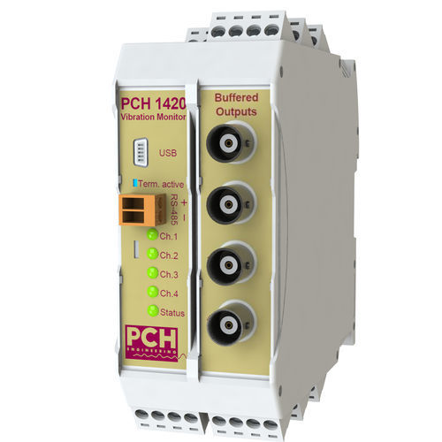 Vibrations-Messumformer / für Dauerüberwachung - PCH 1420 - PCH Engineering A/S - mit Konditionierer / für IIoT-Anwendungen