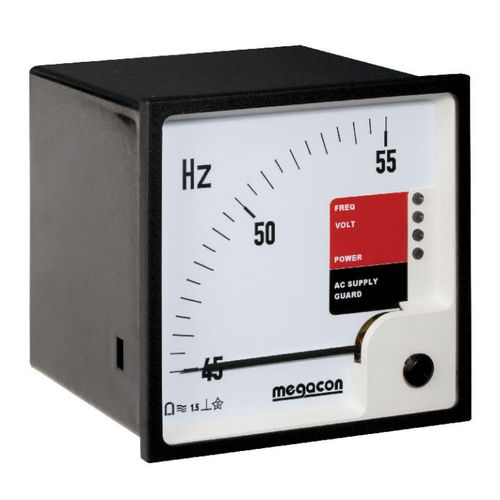 Überspannungsschutzrelais - KPFV51x series - Meagacon AS - Unterspannung / Unterfrequenz / Überfrequenz