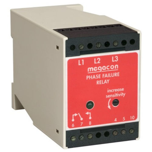 Phasenfolge-Überwachungsrelais - KRM72x series - Meagacon AS - für Phasenverlust / Phasenungleichgewicht / AC