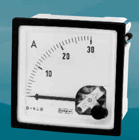DC-Amperemeter - PQ - Meagacon AS - Analog / für Schalttafelmontage