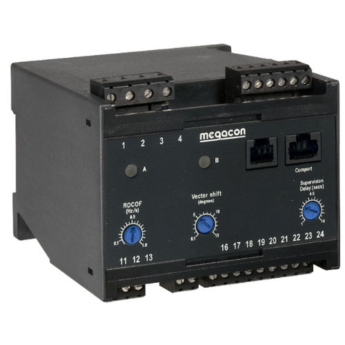 Schutzrelais für Phasenverlust -  KCG593x - Meagacon AS - dreiphasig / für DIN-Schiene / digital