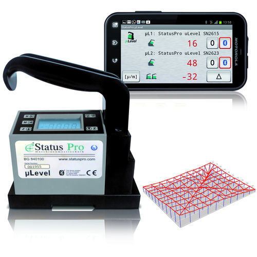 Präzisions-Wasserwaage - SP µLevel 30 - Status Pro Maschinenmesstechnik GmbH - Blasen / kompakt / robust