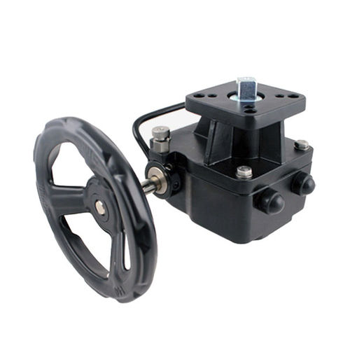 Ventilantrieb mit Handrad - GBD series - SAF S.R.L. - manuell / Schwenk / mit Schnecke