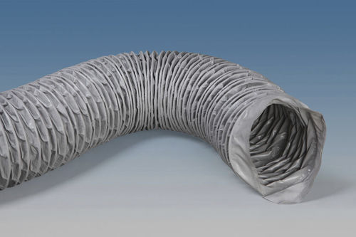 Flexibler Luftkanal - UAS SOLO GREYDUCT - UNVEREN Co.Inc. - rund / PVC / Polyester