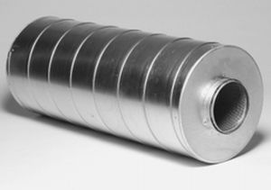 Schalldämpfer für Filter - UNVEREN Co.Inc. - rohrförmig