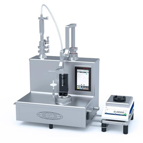 Halbautomatische Füllmaschine - EDM series - Bausch + Ströbel Maschinenfabrik Ilshofen GmbH+Co. KG - für Glasbehälter / für Spritzen / Kartuschen