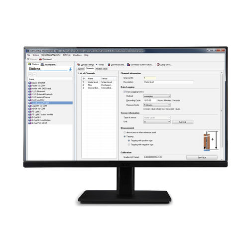 Kalibrierungssoftware - SEBAConfig - Seba Hydrometrie GmbH & Co. KG - Programmier / Windows