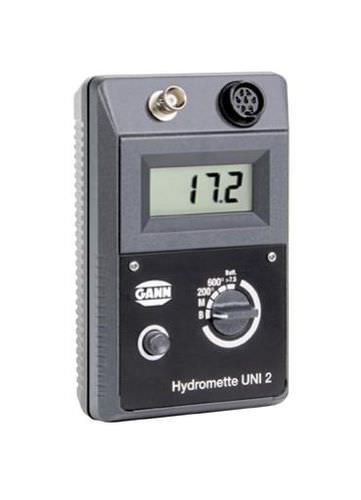 Feuchtigkeitsmessgerät für Holz - 40 - 200 %, -30 ... +170 °C | Hydromette UNI 2 - GANN Mess- u. Regeltechnik GmbH - Baumaterial / mit Thermometer / zerstörungsfrei