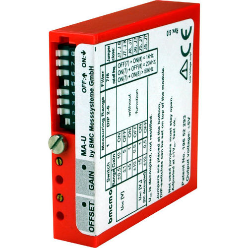 Spannungsverstärker - MA-U - BMC Messsysteme GmbH - Mess / zur Erfassung / elektronisch