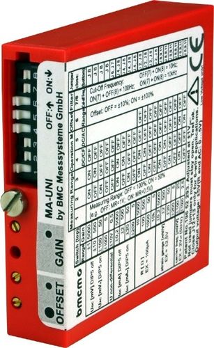 Signalverstärker - MA-UNI - BMC Messsysteme GmbH - Spannung / Strom / Mess