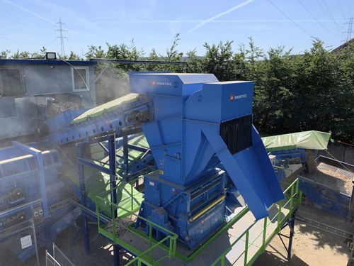 Müllzerkleinerer und -brecher / Sekundär - Woodhog - Rentec - für Industrieanwendungen