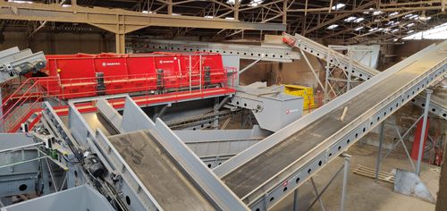 Trockensiebungs-Siebmaschine - ECODISC - Rentec - für Recyclingprodukte / für Müll / kompakt