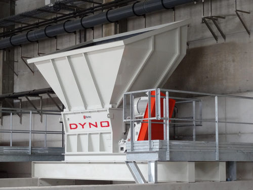 Nahrungsmittel-Vorzerkleinerer - Dyno 3 - Rentec - für organischen Abfall / Rotor / horizontal