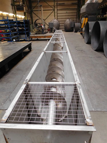Schneckenförderer - Rentec - horizontal / rohrförmig / Transport