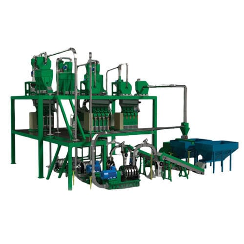 DEEE-Recyclinganlage - MRP® - Guidetti Recycling Systems - Aluminium / für Kupfer / mit Granulierung