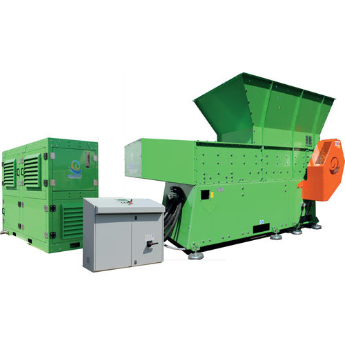 Vorzerkleinerer für Kabel - PMG 1200 H - Guidetti Recycling Systems - für Kunststoff / für Metall / Einwalzen