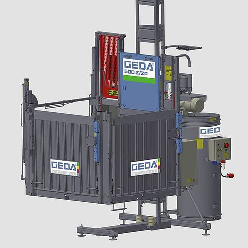 Transportplattform - 500 Z/ZP Version 3 - GEDA GmbH - mobil / für Baustellen / elektrisch