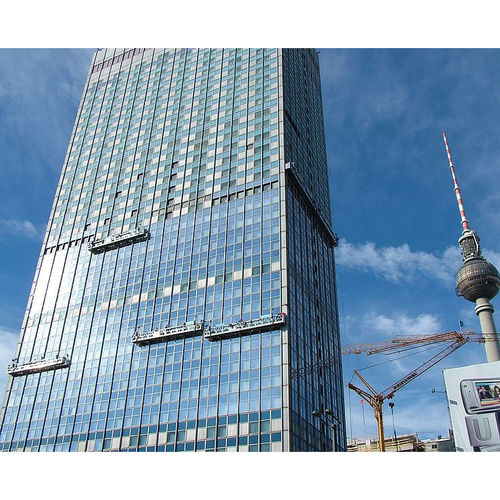 Arbeitsplattform - AB 650 - GEDA GmbH - hängend / Bedienertür / elektrisch