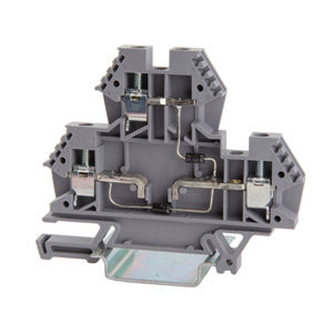 Klemmenblock auf DIN-Schiene - 43556 - Morsettitalia - Schraubanschluss / Kunststoff / zweistufig