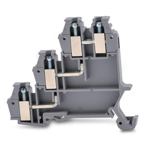Klemmenblock auf DIN-Schiene - 43505 series - Morsettitalia - Schraubanschluss / Kunststoff / Durchführung