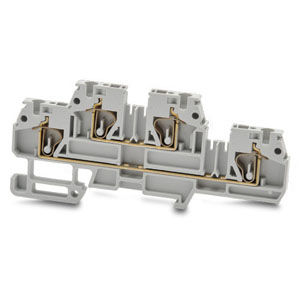Klemmenblock auf DIN-Schiene - 42440 series - Morsettitalia - ohne Schrauben / Federdruck / Kunststoff
