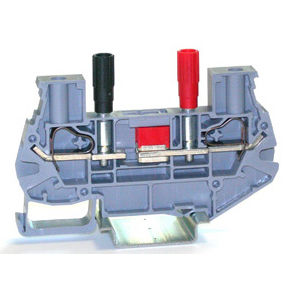 Klemmenblock auf DIN-Schiene - 42TA600 - Morsettitalia - Schraubanschluss / zum Testen und Trennen