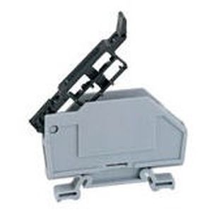 Sicherungs-Klemmenblock - 43445 series - Morsettitalia - auf DIN-Schiene / mit Hebel / Kunststoff