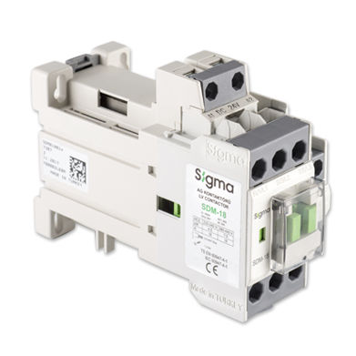 Leistungsschütz - SIGMA ELEKTRIK - Motor / 3-polig / 4-polig