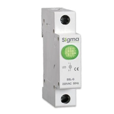 LED-Leuchtmelder - SIGMA ELEKTRIK - DIN-Schiene / AC/DC