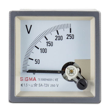 Messinstrument für Schalttafelmontage - SIGMA ELEKTRIK - Spannung / AC-Strom / analog
