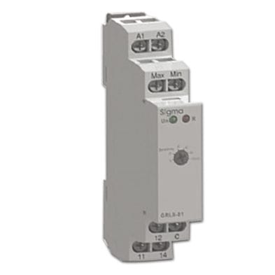 Niveaukontrollrelais - SIGMA ELEKTRIK - AC/DC / für DIN-Schiene / einstellbar