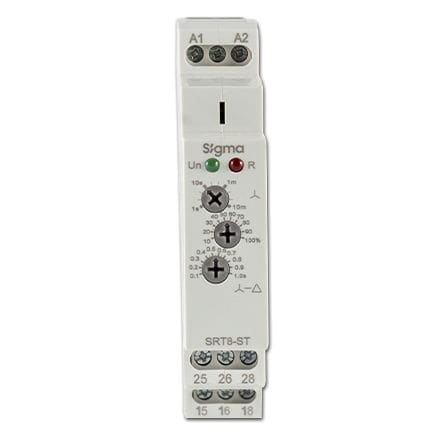 Einschaltverzögerungstimer - SIGMA ELEKTRIK - Hutschienen / Motor