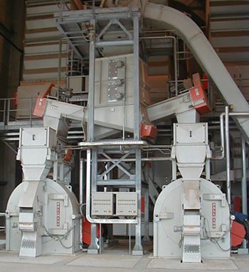 Mühle für Holz - PSKM Series - Pallmann Maschinenfabrik - Schlag / vertikal / doppelt