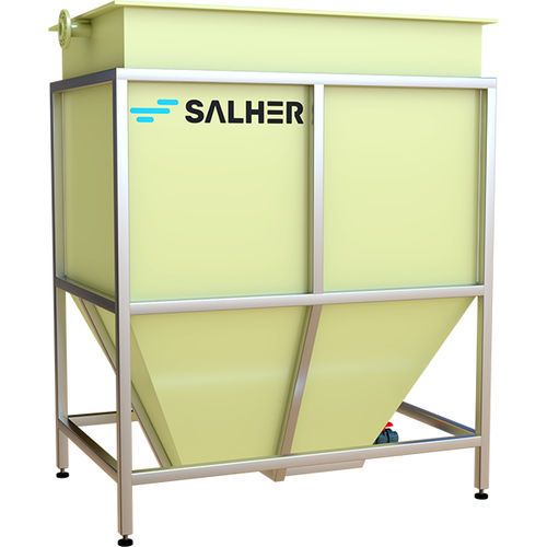 Dekanter für Abwasser - DE-LA series - Salher - für Wasseraufbereitungsgsanwendungen / lamellar / horizontal
