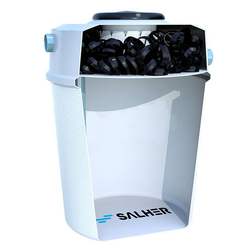 Kompaktes Abwasserreinigungsystem - CVC-D - Salher - biologisch / mit Bio-Filtersystem / kompakt