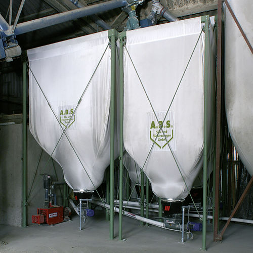 Flexibler Silo - A.B.S. Silo- und Förderanlagen - Beschickung / für die Landwirtschaft