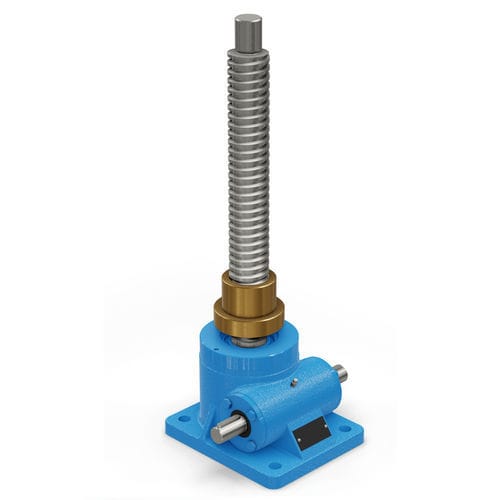 Spindelhubgetriebe / rotierende Spindel - SG0020 -L-O - Enzfelder GmbH - mit Schnecke / handbedient / mit Mutter