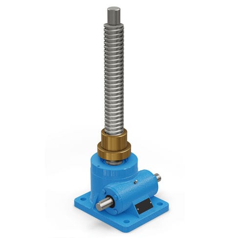 Spindelhubgetriebe / rotierende Spindel - SG0100-L-O - Enzfelder GmbH - mit Schnecke / handbedient / mit Mutter