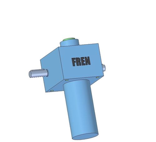 Spindelhubgetriebe / axial verfahrende Spindel - BG0025-G-O - Enzfelder GmbH - kubisch