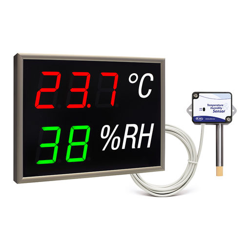 LED-Display - NDA 100/3-2 TH RG L20 230AC LAN - ELEN, s.r.o. - Farb / 7 Segmente / zur Temperaturmessung