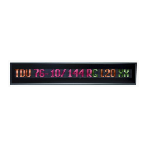 LED-Display - TDU 76-16/192 RG L54 230AC - ELEN, s.r.o. - Punktmatrix / alphanumerisch / 17 Segmente