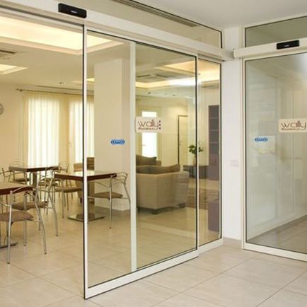 Schiebetürprofil - TK series - FAAC SpA - Aluminiumlegierung / rechteckig / rahmen