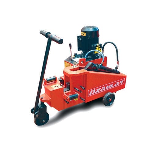 Rundmesser-Schneidemaschine - MCH26 - Ã–zaylar Machinery - für Stahl / für Blech / hydraulisch