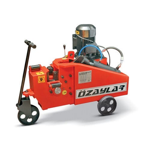Rundmesser-Schneidemaschine - MCH38 - Ã–zaylar Machinery - für Metall / für Blech / hydraulisch